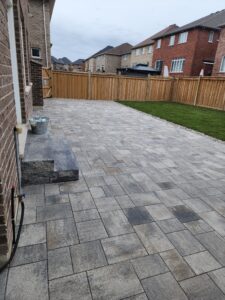 Interlocking Patio in Aurora